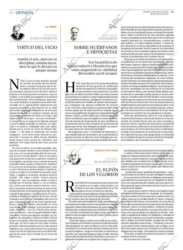 ABC SEVILLA 13-08-2011 página 16