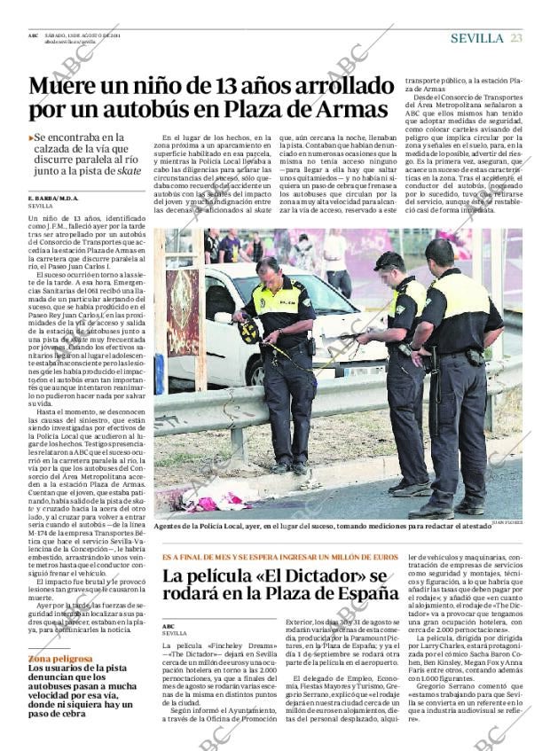 ABC SEVILLA 13-08-2011 página 23