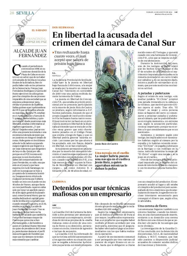 ABC SEVILLA 13-08-2011 página 28