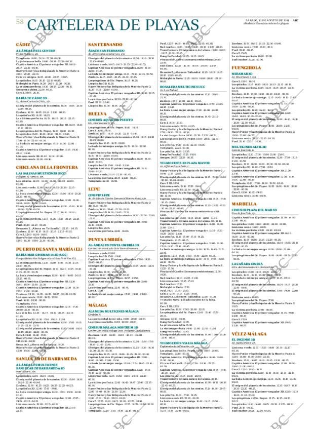 ABC SEVILLA 13-08-2011 página 58