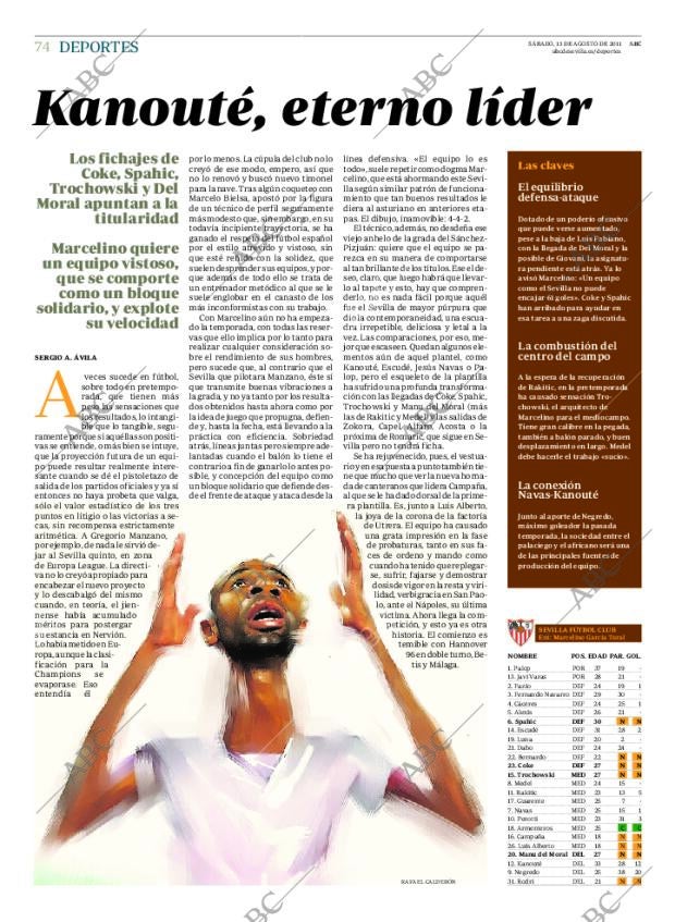 ABC SEVILLA 13-08-2011 página 74