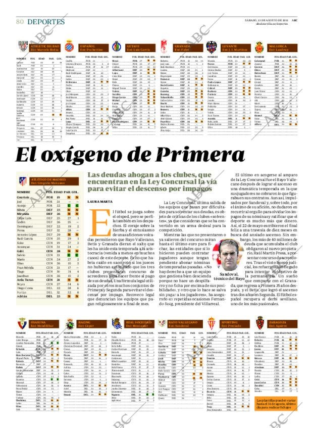 ABC SEVILLA 13-08-2011 página 80