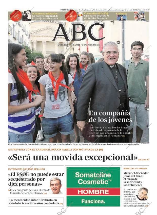 ABC CORDOBA 14-08-2011 página 1