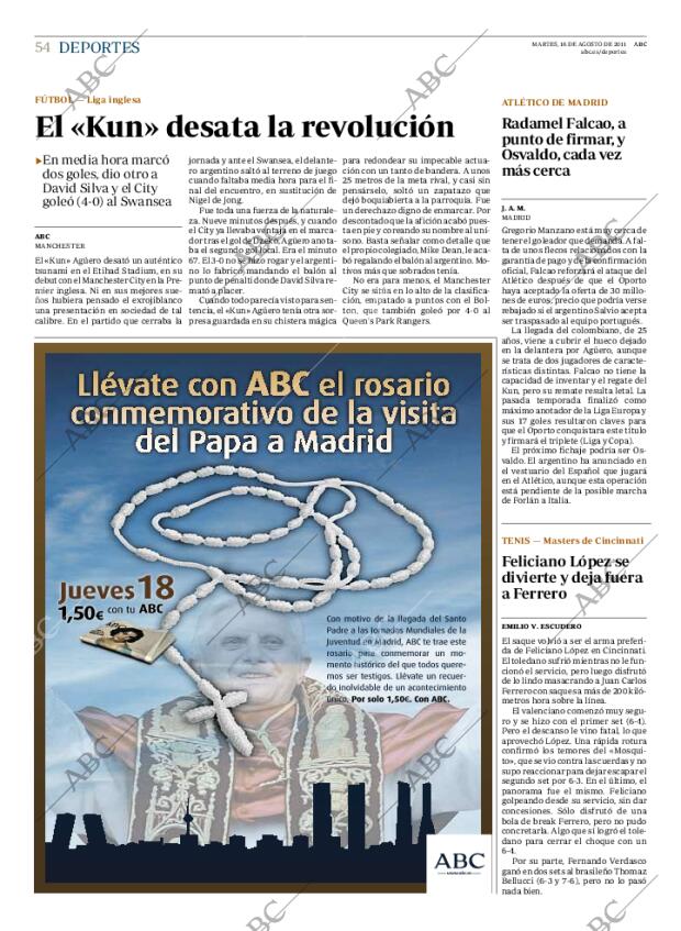 ABC MADRID 16-08-2011 página 54