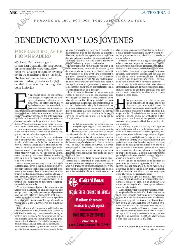 ABC MADRID 20-08-2011 página 3
