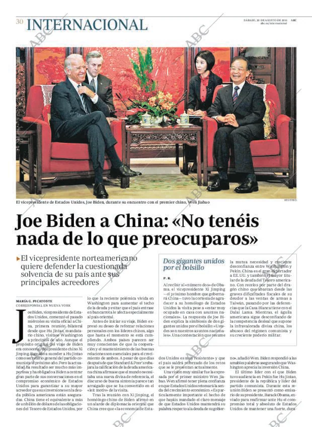 ABC MADRID 20-08-2011 página 30