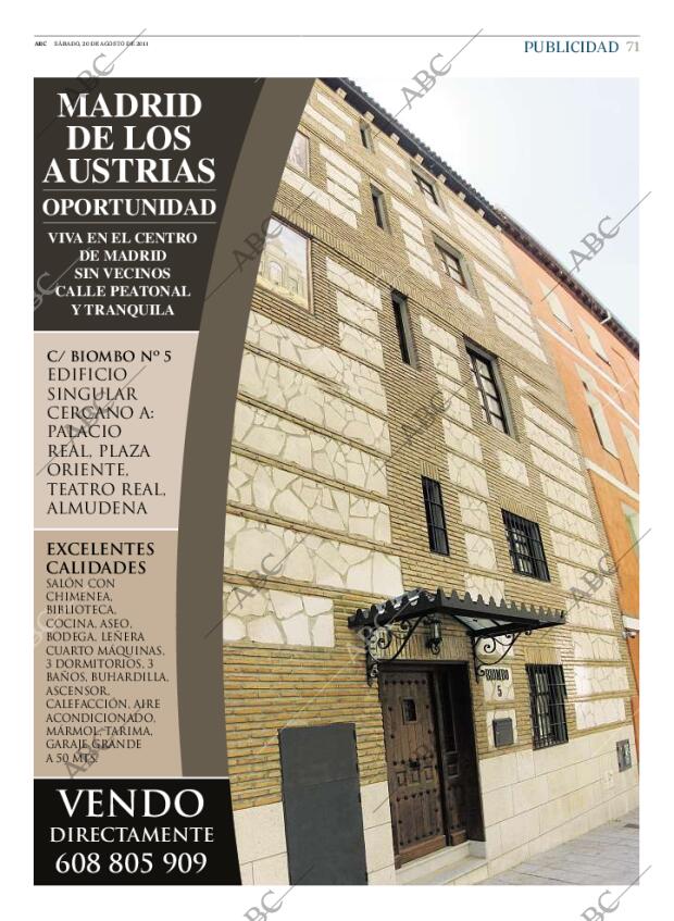 ABC MADRID 20-08-2011 página 71