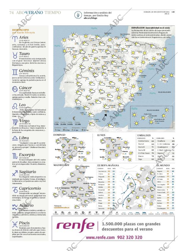 ABC MADRID 20-08-2011 página 74