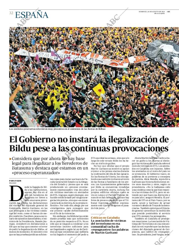 ABC MADRID 21-08-2011 página 32