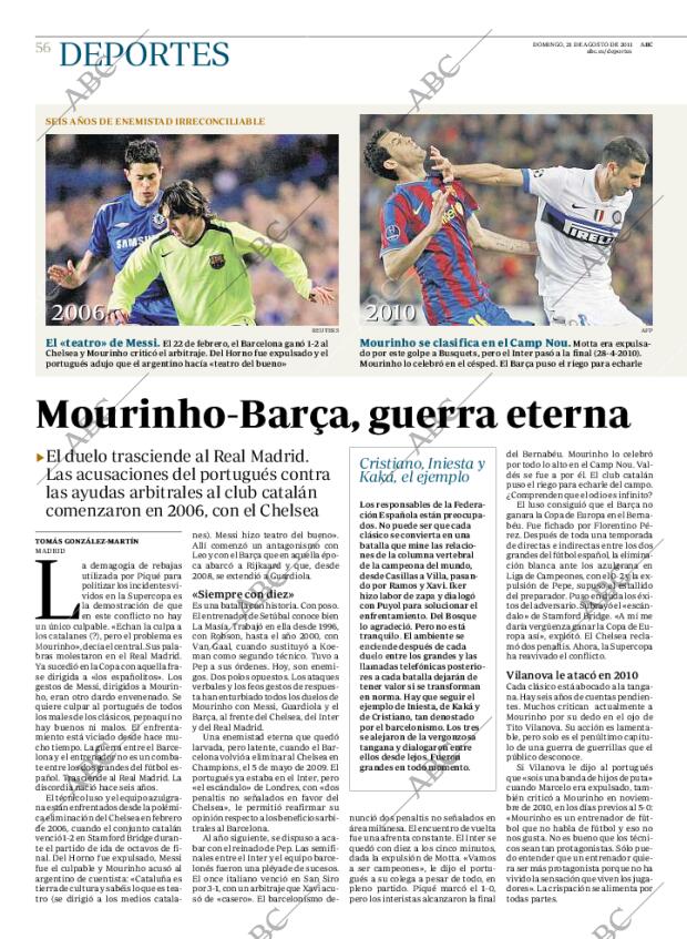 ABC MADRID 21-08-2011 página 56