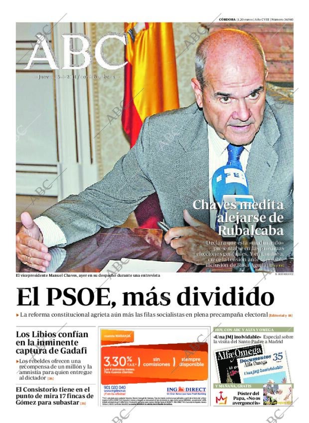 ABC CORDOBA 25-08-2011 página 1