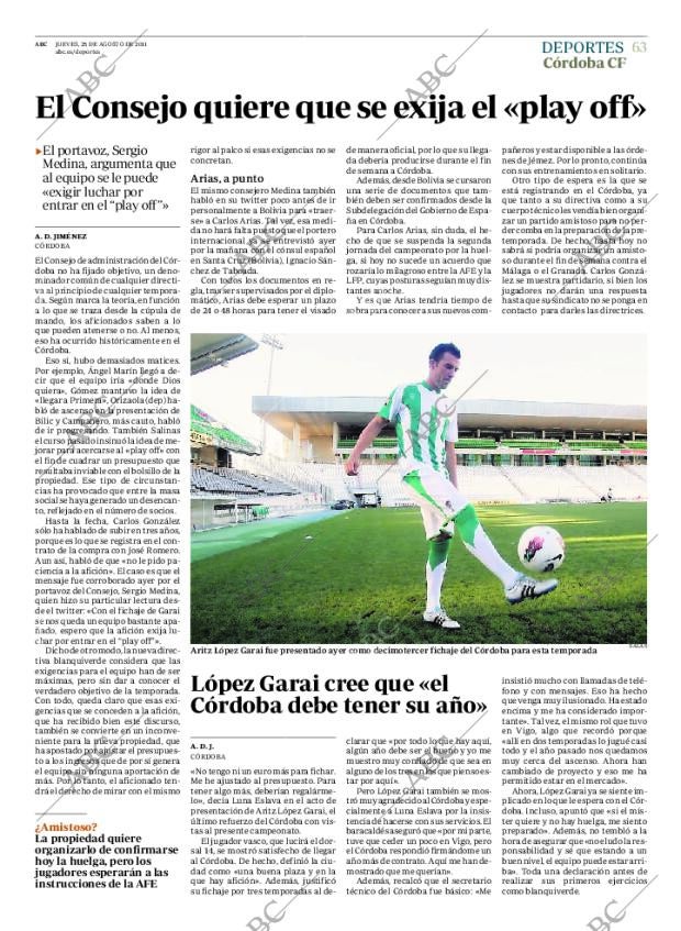 ABC CORDOBA 25-08-2011 página 63