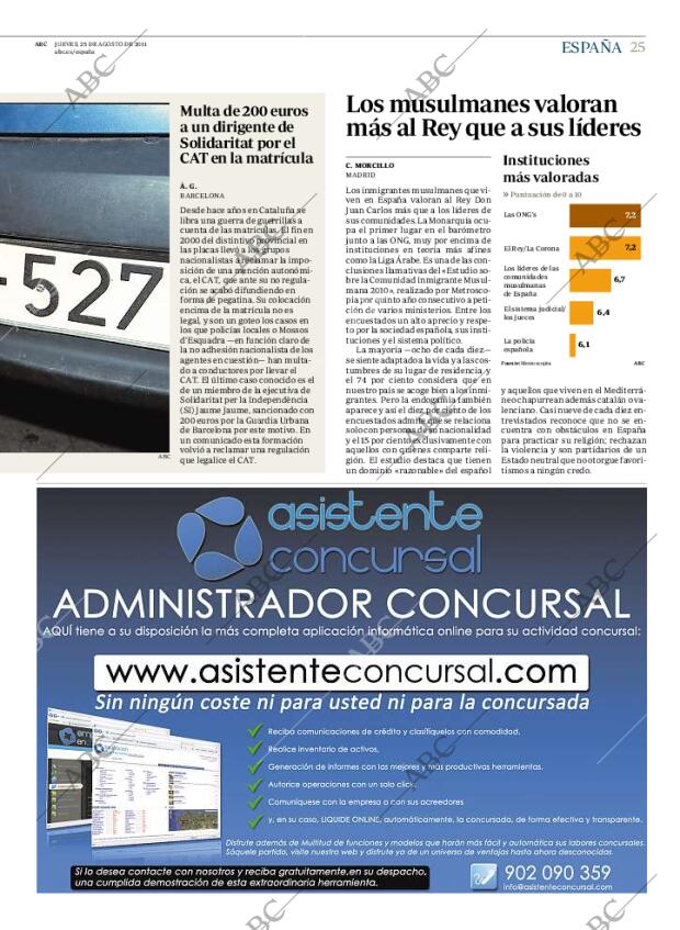 ABC MADRID 25-08-2011 página 25