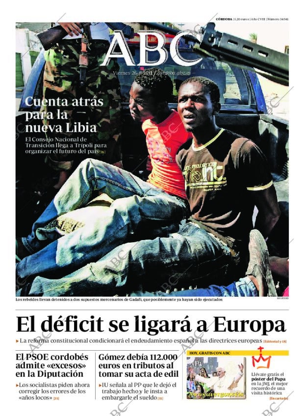 ABC CORDOBA 26-08-2011 página 1