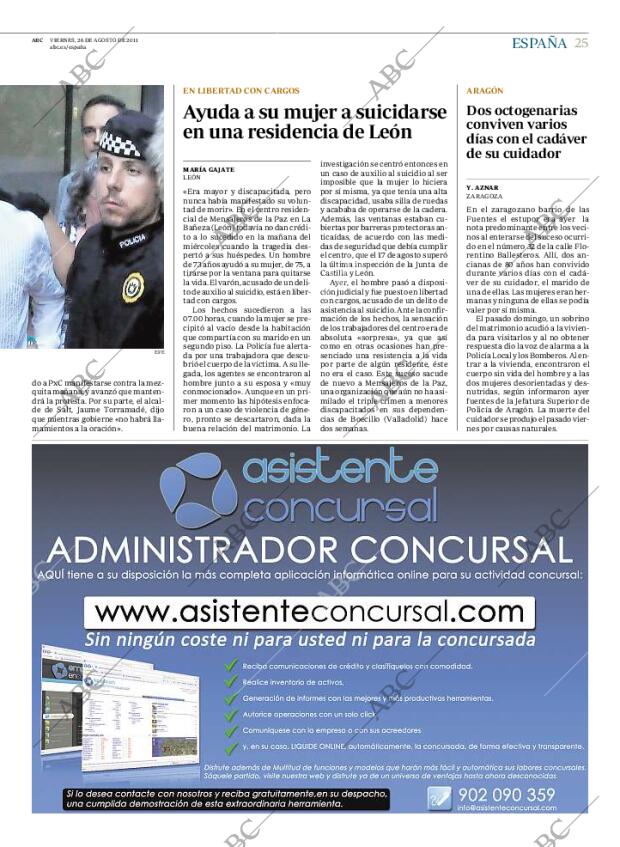 ABC MADRID 26-08-2011 página 25