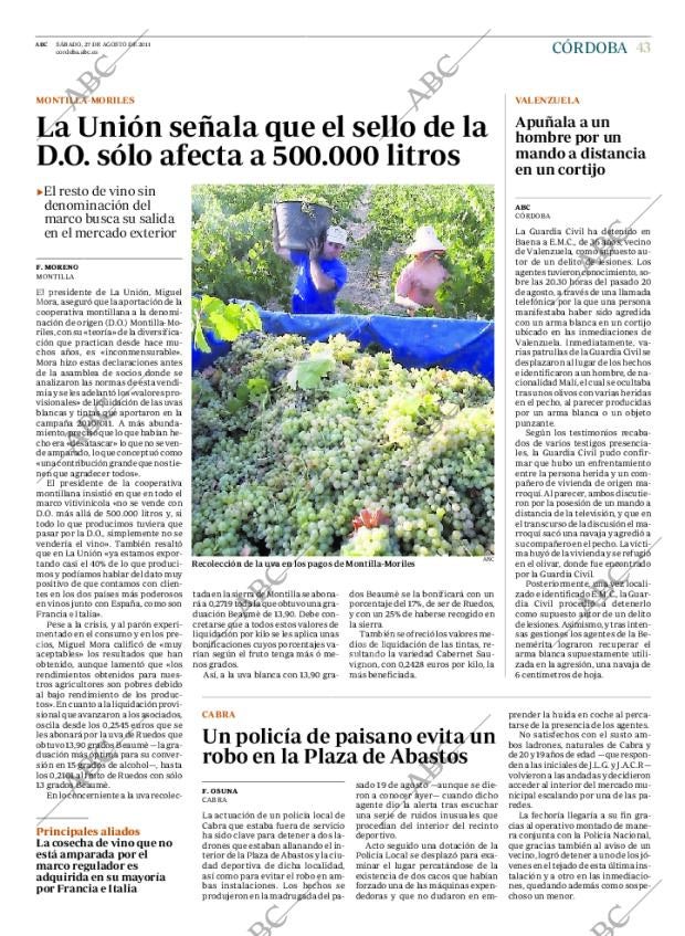 ABC CORDOBA 27-08-2011 página 43