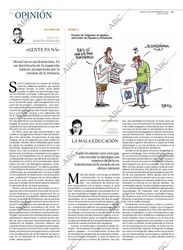 ABC MADRID 03-09-2011 página 14