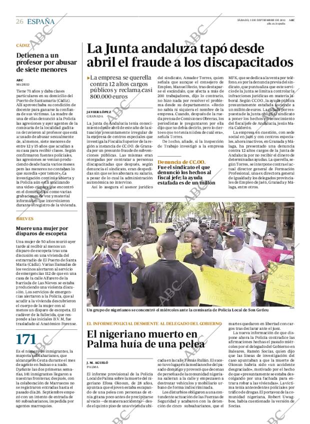 ABC MADRID 03-09-2011 página 26