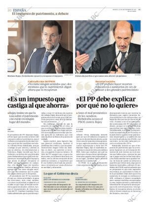 ABC MADRID 13-09-2011 página 20