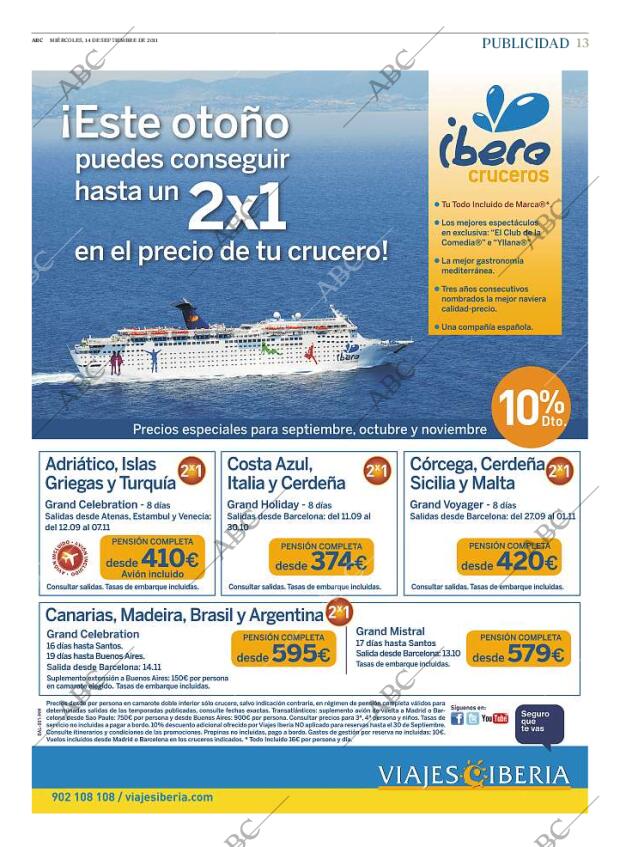 ABC MADRID 14-09-2011 página 13