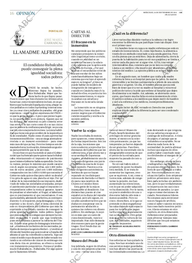 ABC MADRID 14-09-2011 página 16