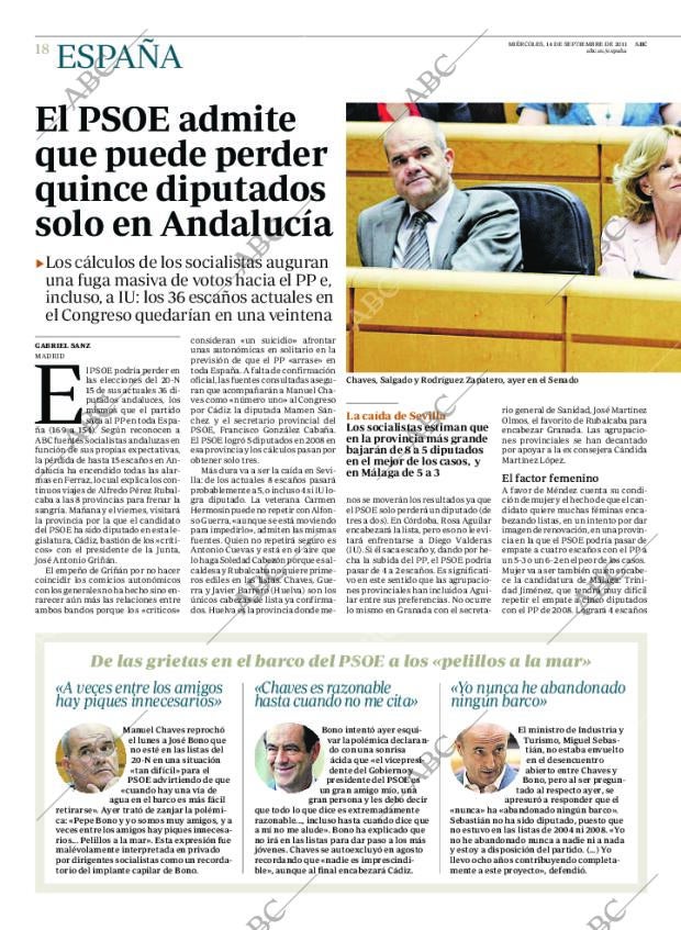 ABC MADRID 14-09-2011 página 18