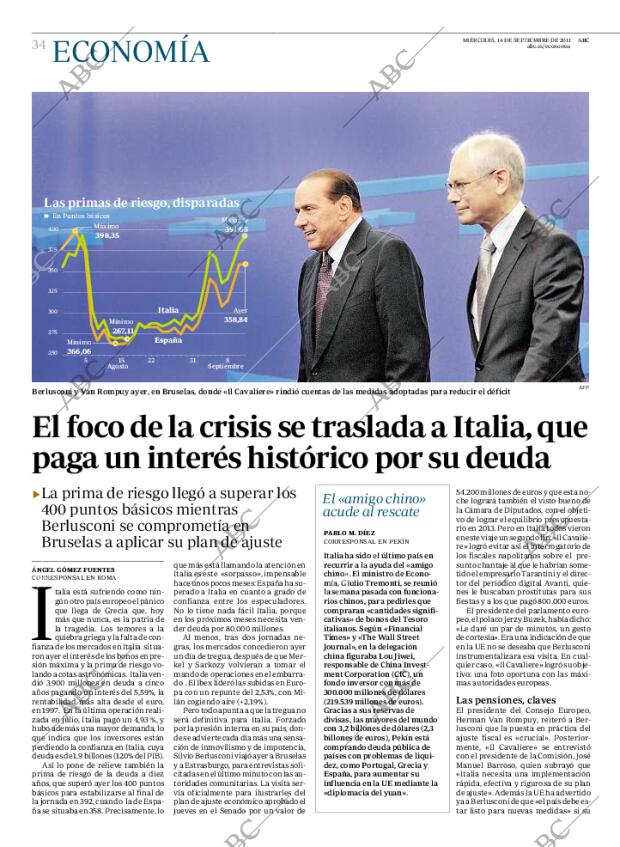 ABC MADRID 14-09-2011 página 34