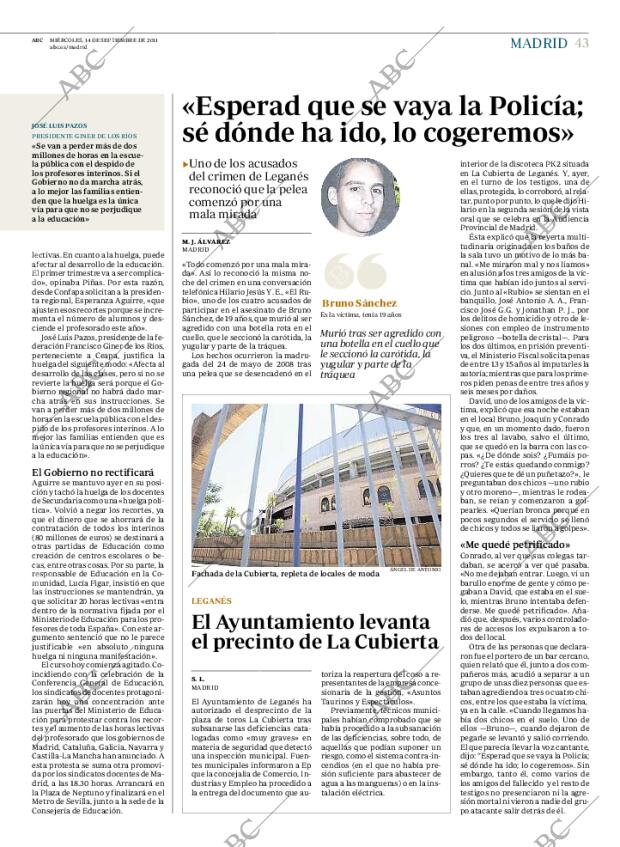 ABC MADRID 14-09-2011 página 43