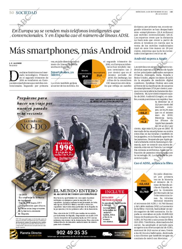 ABC MADRID 14-09-2011 página 50