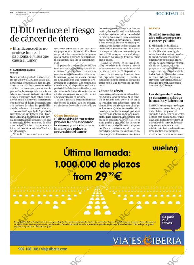 ABC MADRID 14-09-2011 página 51
