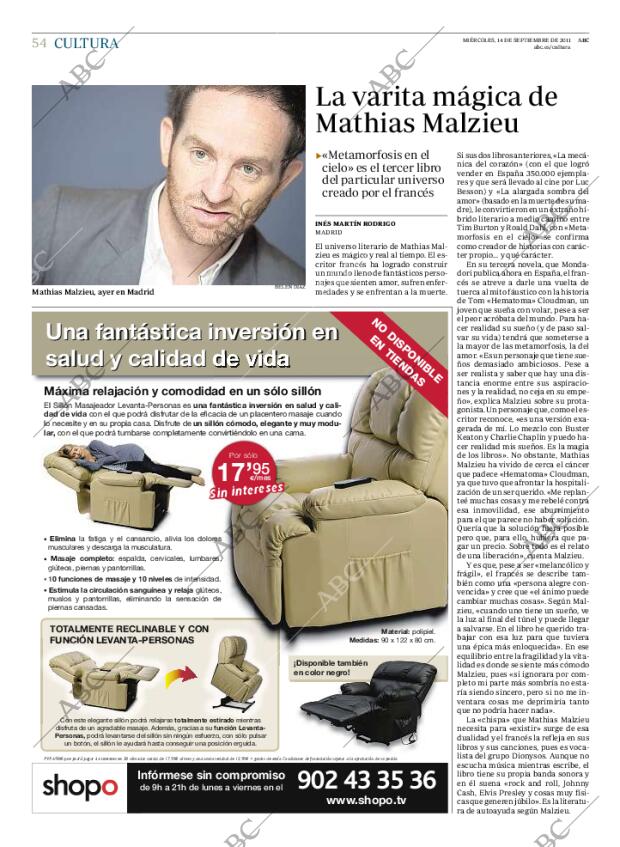 ABC MADRID 14-09-2011 página 54