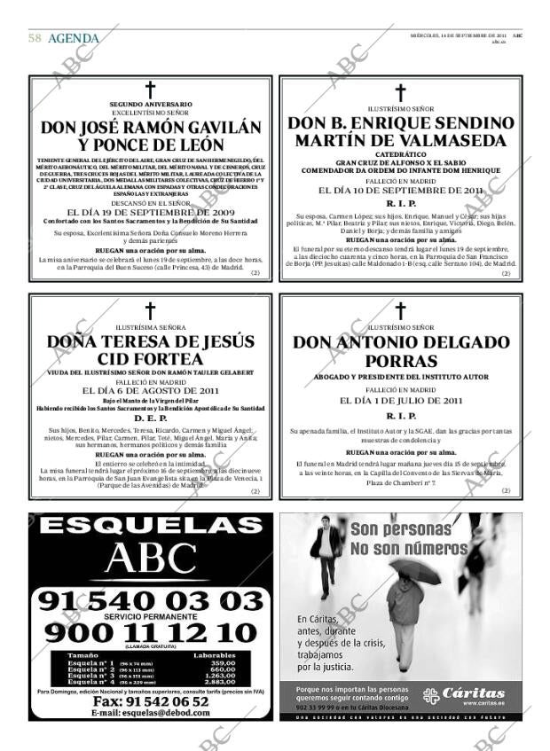ABC MADRID 14-09-2011 página 58