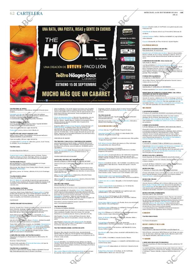 ABC MADRID 14-09-2011 página 62