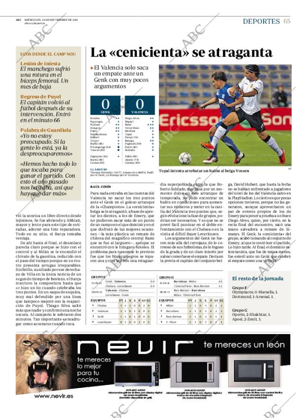ABC MADRID 14-09-2011 página 65