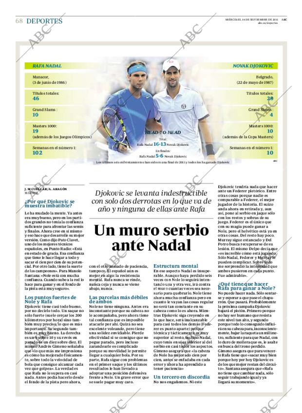 ABC MADRID 14-09-2011 página 68