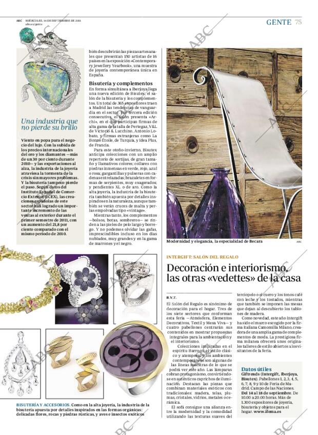 ABC MADRID 14-09-2011 página 75