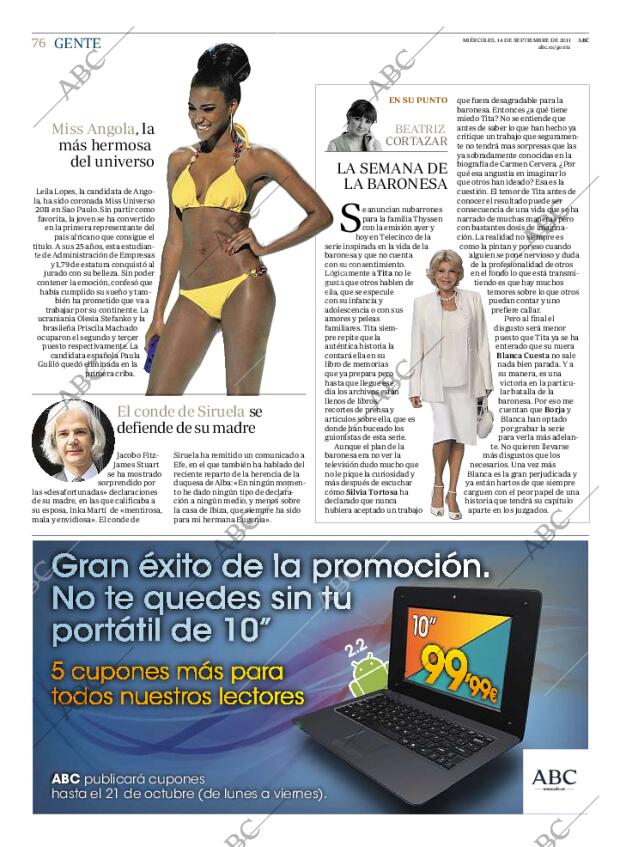 ABC MADRID 14-09-2011 página 76