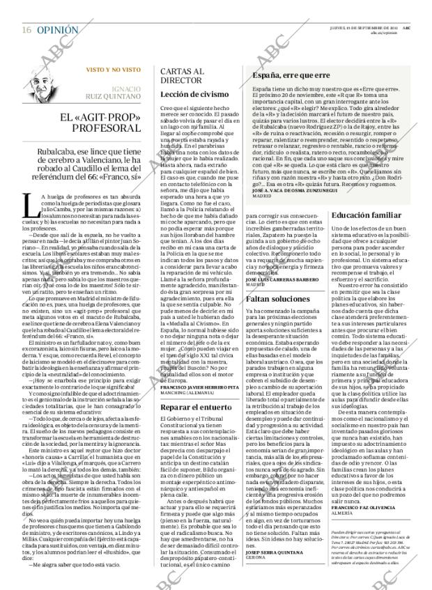 ABC MADRID 15-09-2011 página 16