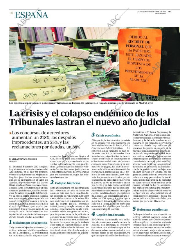 ABC MADRID 15-09-2011 página 18