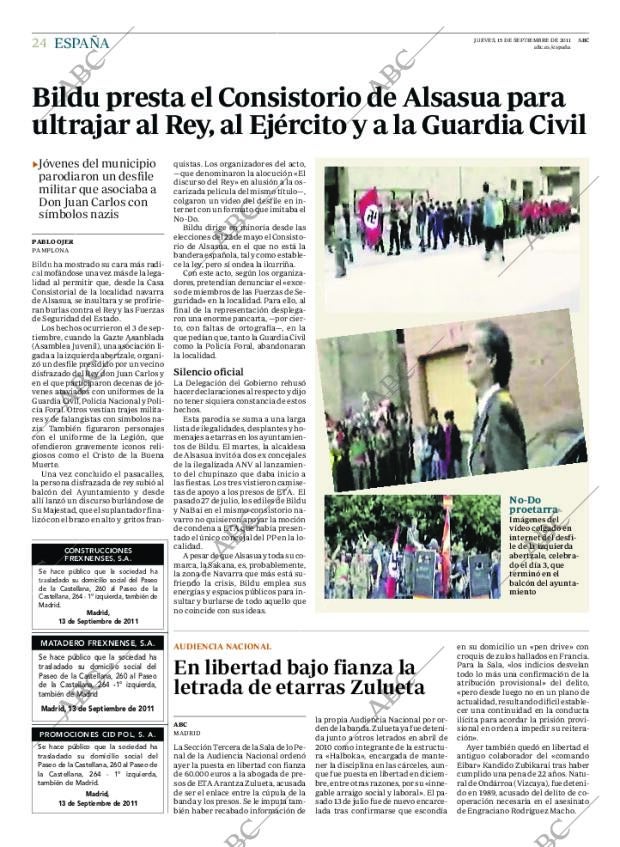 ABC MADRID 15-09-2011 página 24