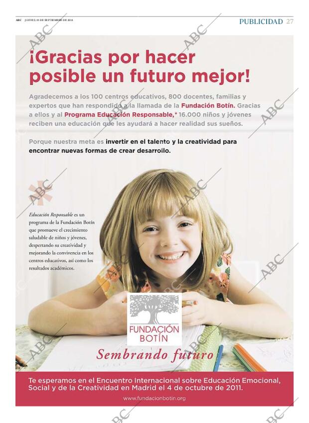 ABC MADRID 15-09-2011 página 27