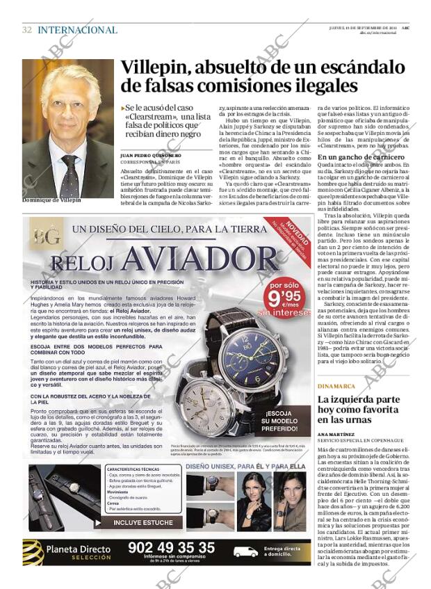 ABC MADRID 15-09-2011 página 32