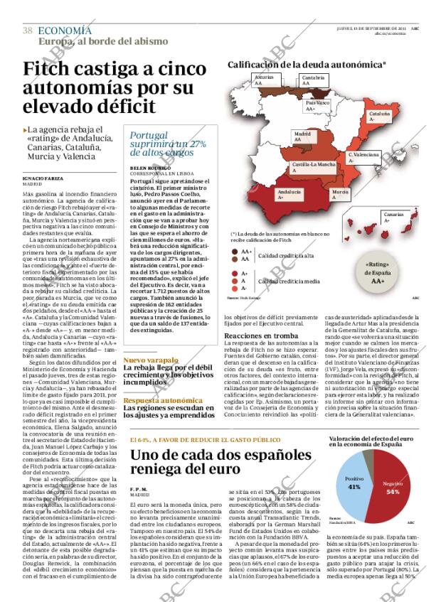 ABC MADRID 15-09-2011 página 38