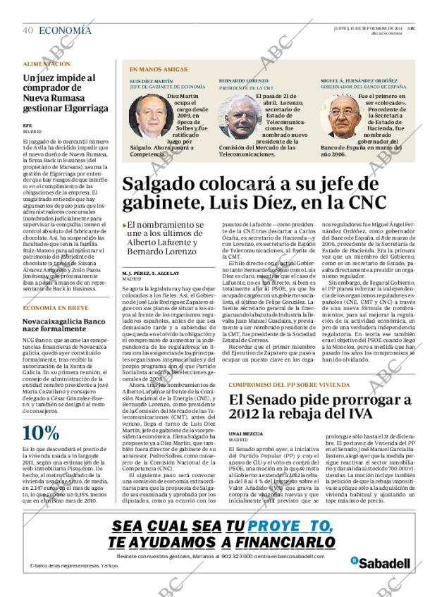 ABC MADRID 15-09-2011 página 40