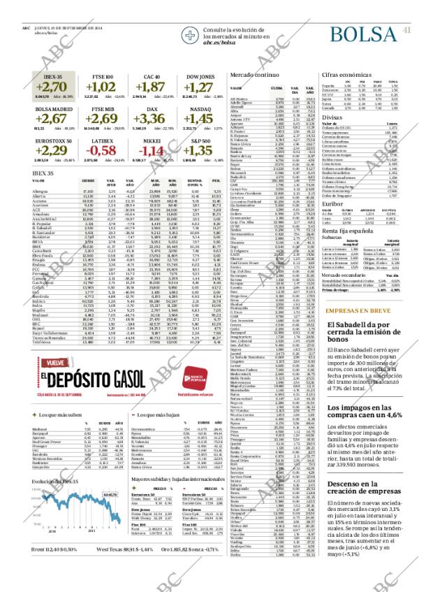 ABC MADRID 15-09-2011 página 41