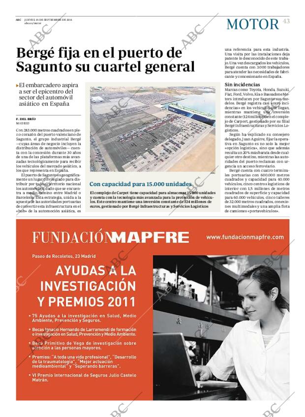 ABC MADRID 15-09-2011 página 43