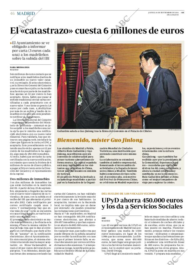 ABC MADRID 15-09-2011 página 46