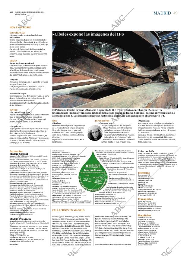 ABC MADRID 15-09-2011 página 49