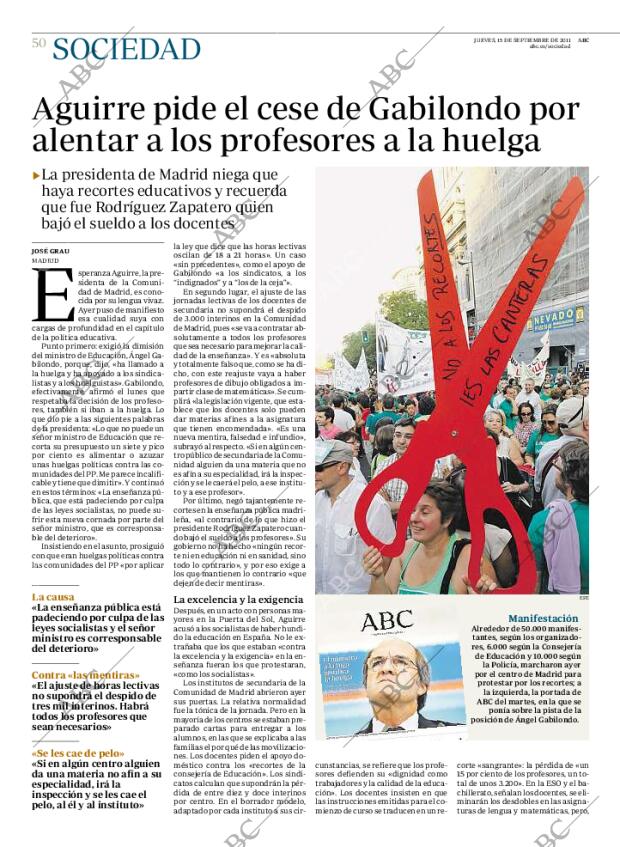 ABC MADRID 15-09-2011 página 50