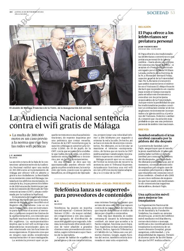 ABC MADRID 15-09-2011 página 53